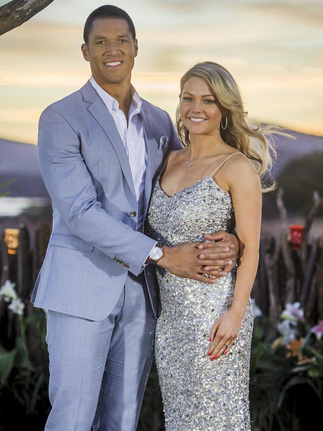 Blake Garvey and Sam Frost. Picture: Supplied