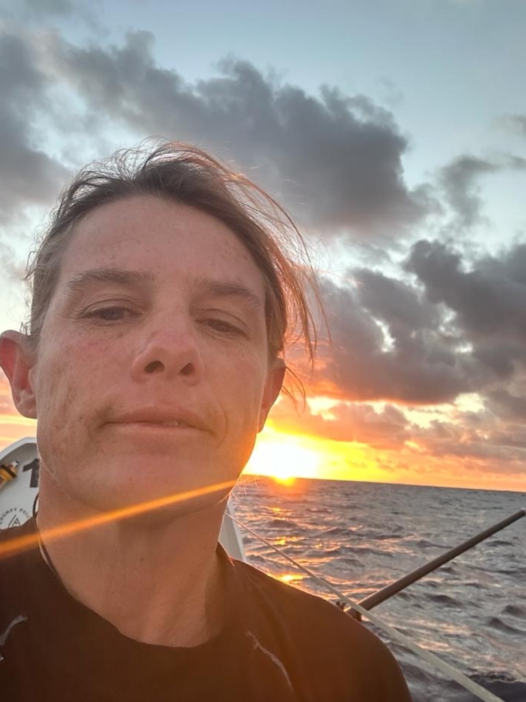 Liz Wardley is rowing across the Atlantic. Pic: Micky Montoya