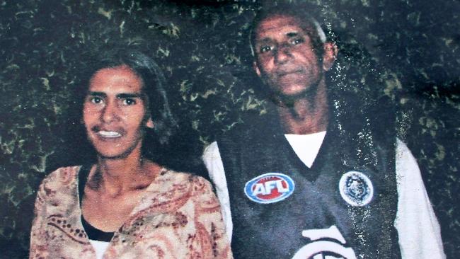 Veronica Nelson with her partner of 20 years, Percy Lovett. Picture: Supplied