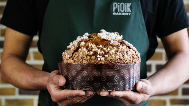 PiOik Bakery panettone. Picture: Alan Dimou