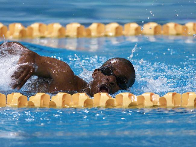 Eric Moussambani might have set the slowest 100m freestyle time in Olympic history, but he was an absolute favourite of the Sydney crowd.