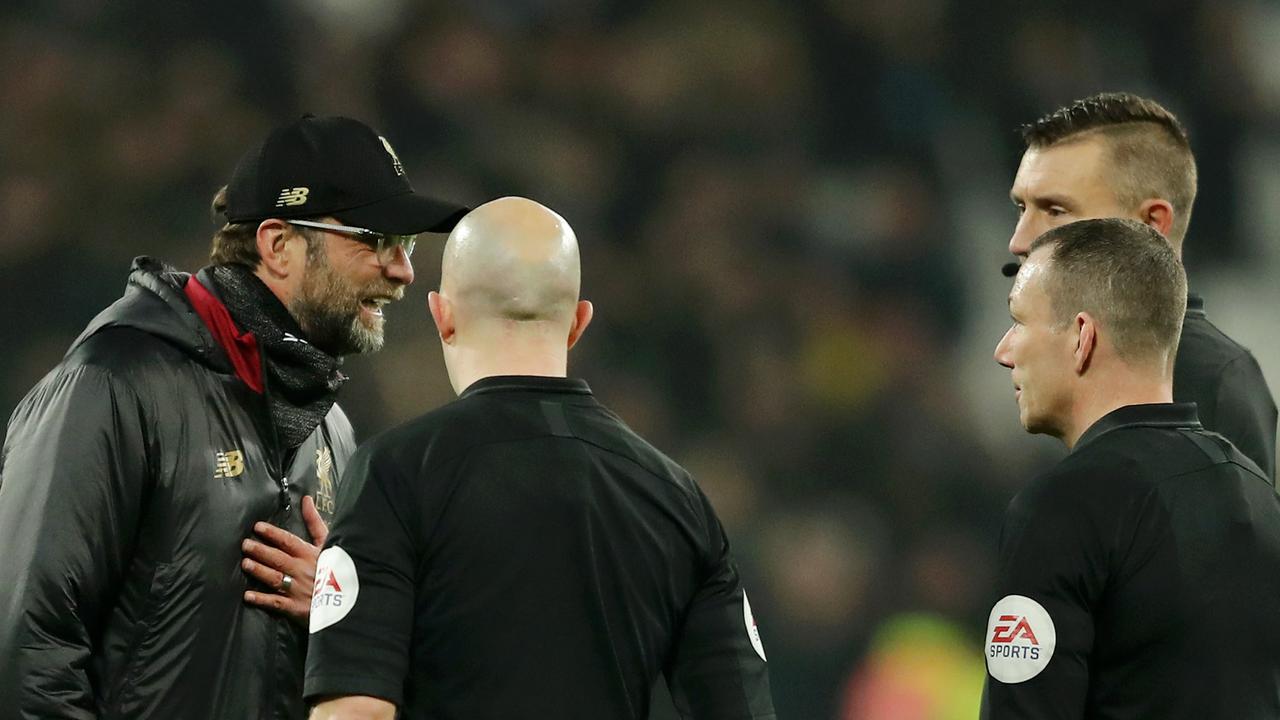 Jurgen Klopp faces a touchline ban or fine after comments he made about referee Kevin Friend.
