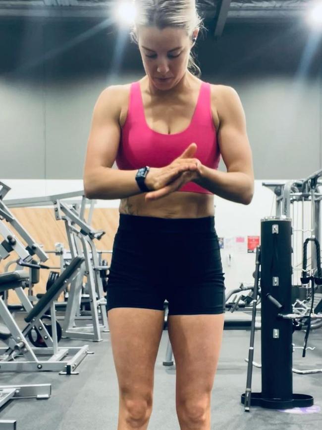 Geelong's most ripped bodies - Briony Christie. Picture: Instagram