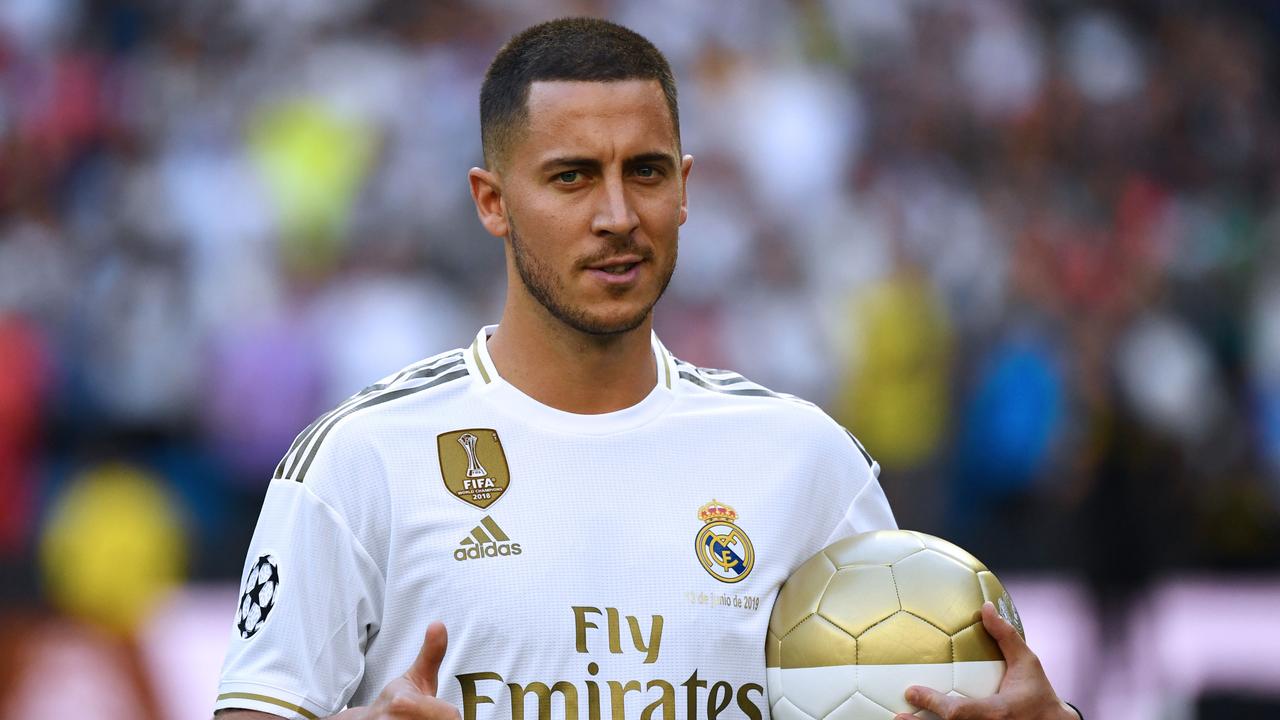 Going for gold! Real Madrid unveil kit Eden Hazard and co will wear next  season