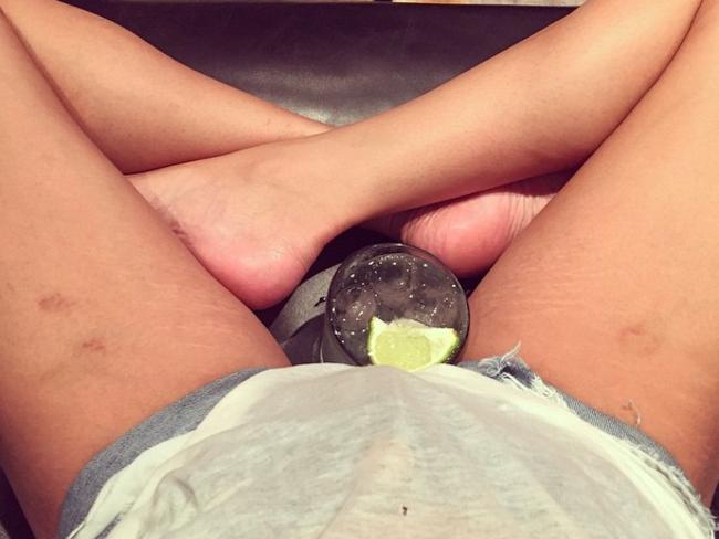 Chrissy Teigen is keeping it real. Photo: @chrissyteigen.