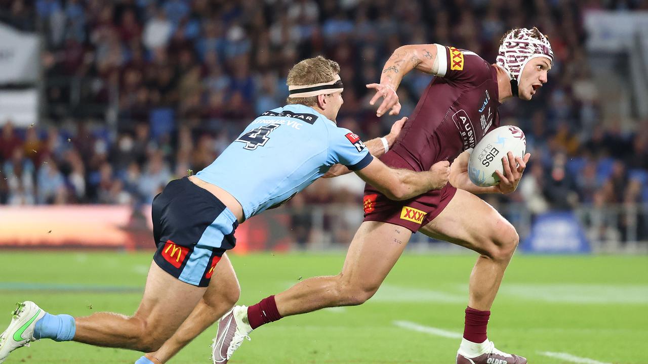 State of Origin Game 3: Maroons deny Blues sweep after Latrell Mitchell ...