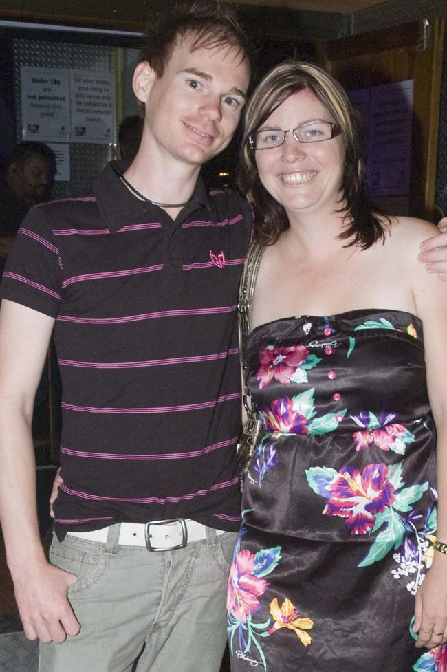 Socials, Doors Nightclub at Mackay : Lucas Eaton and Erin Burke.