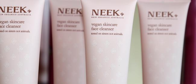 NEEK Skin Organics was founded in 2014. Picture: Tertius Pickard