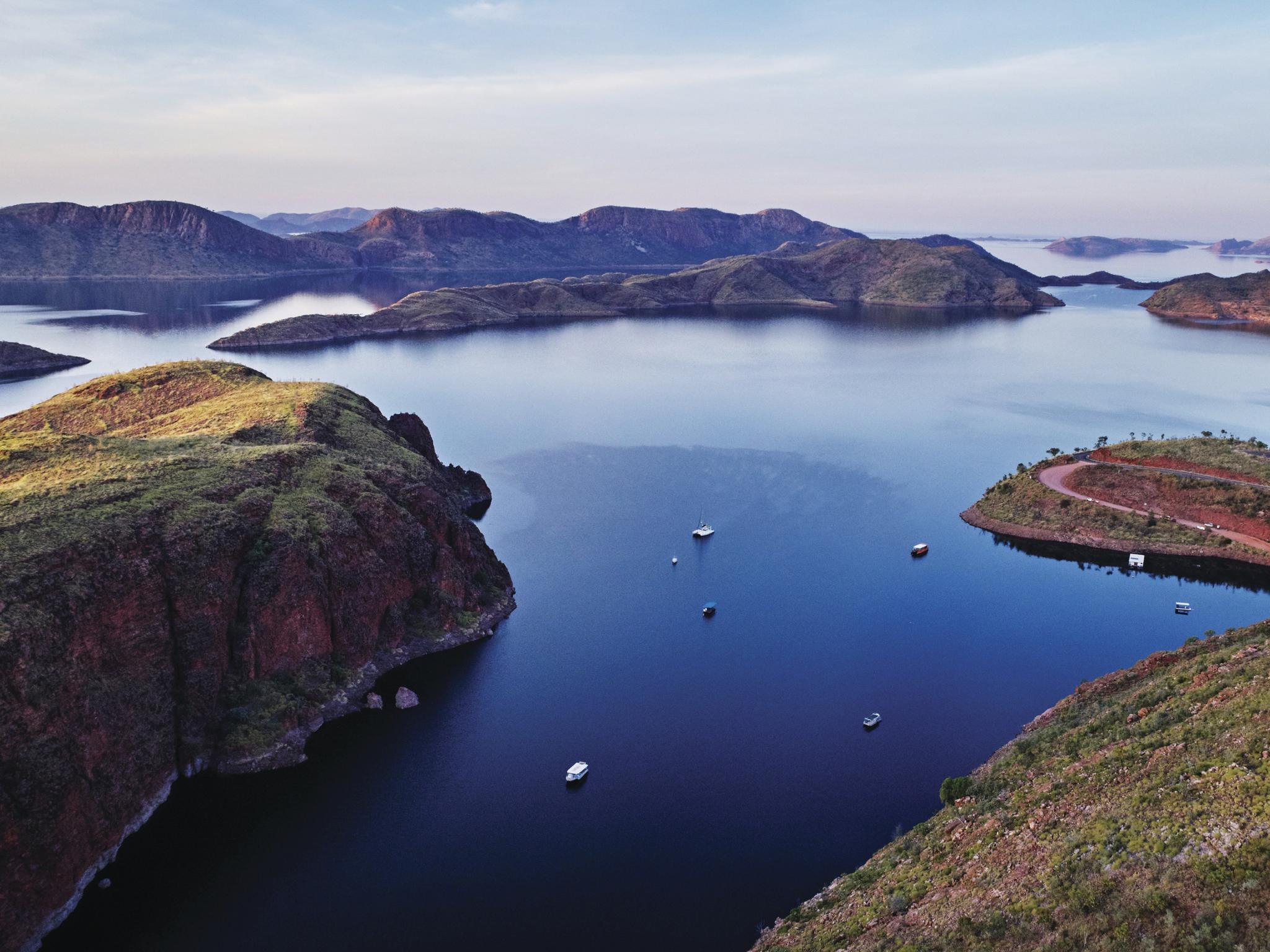 are dogs allowed at lake argyle