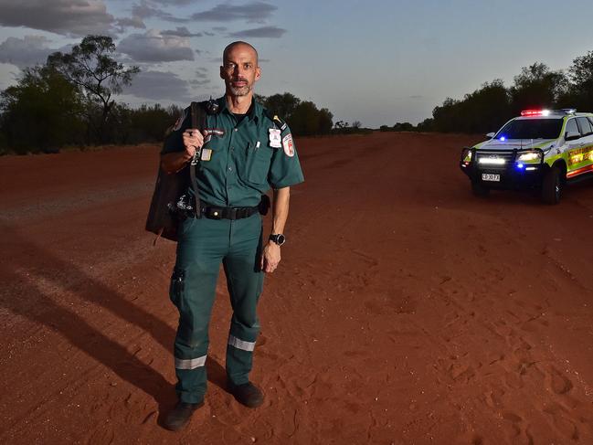 Paul Reeves now calls Alice Springs home. Picture: Chloe Erlich