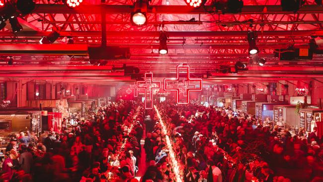 ESCAPE: Dark Mofo: Winter Feast. Picture: Adam Gibson