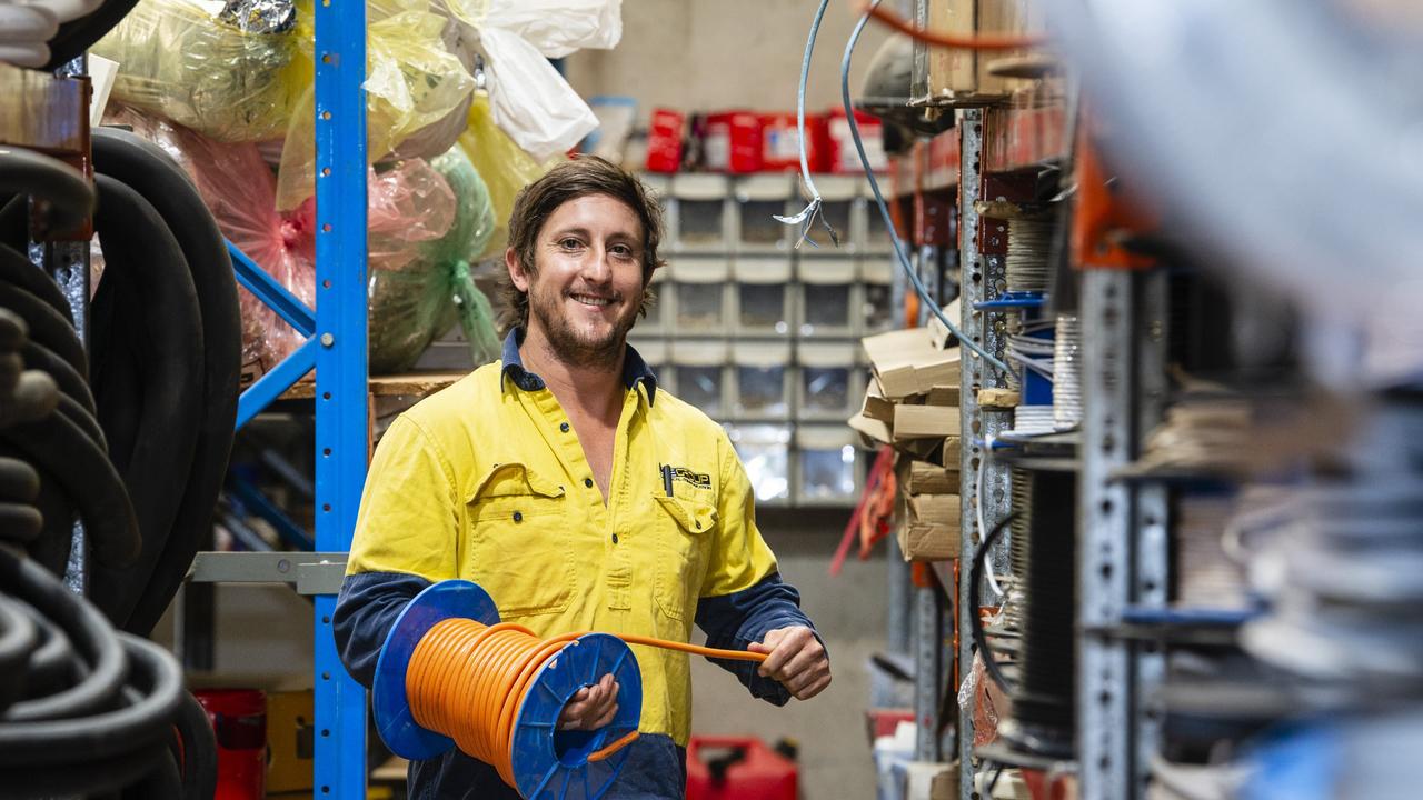 Steve Lee from Lee Group Electrical is voted Toowoomba's best tradie in an online poll of The Chronicle readers. Picture: Kevin Farmer