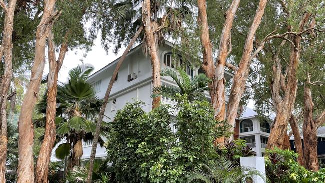 The Villa Paradiso unit complex at Palm Cove, on the Cairns northern beaches. Picture: Isaac McCarthy