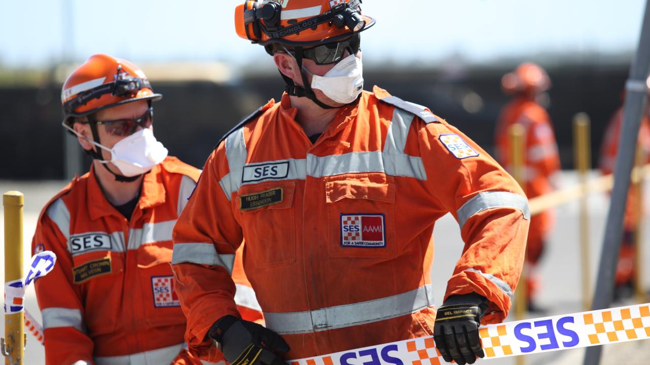 SES warns strong winds might cause debris to fly through the air. Picture: Supplied.