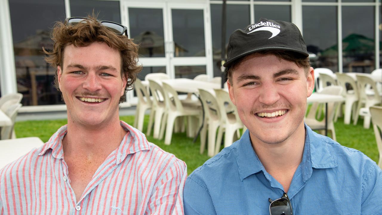 Ryan Moody (left) and Harry Pascoe. IEquine Toowoomba Weetwood Raceday - Clifford Park Saturday September 28, 2024 Picture: Bev Lacey