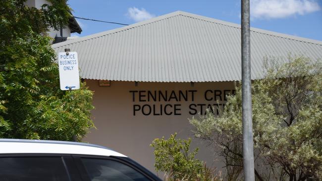 Tennant Creek Police Station. Picture: Alex Treacy