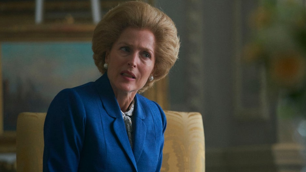 Gillian Anderson as the Iron Lady