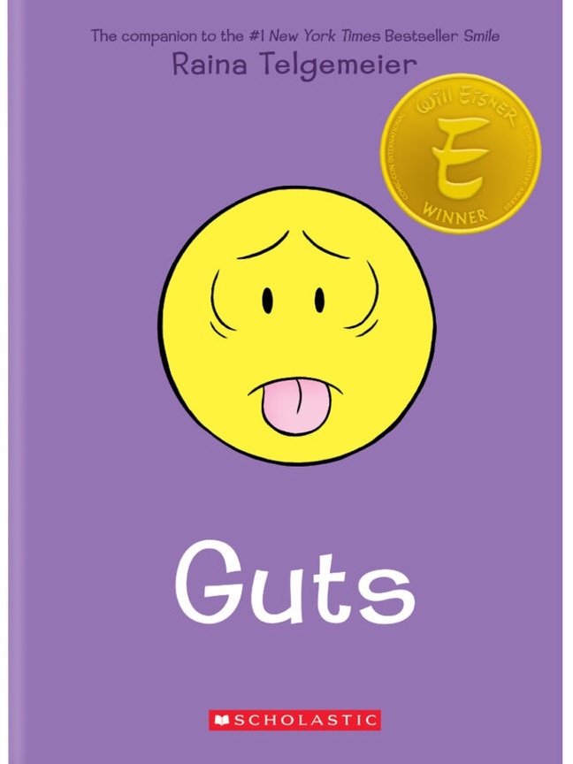 American cartoonist Raina Telgemeier has had several international bestsellers, including comic strip style graphic novel Guts. Picture: goraina.com