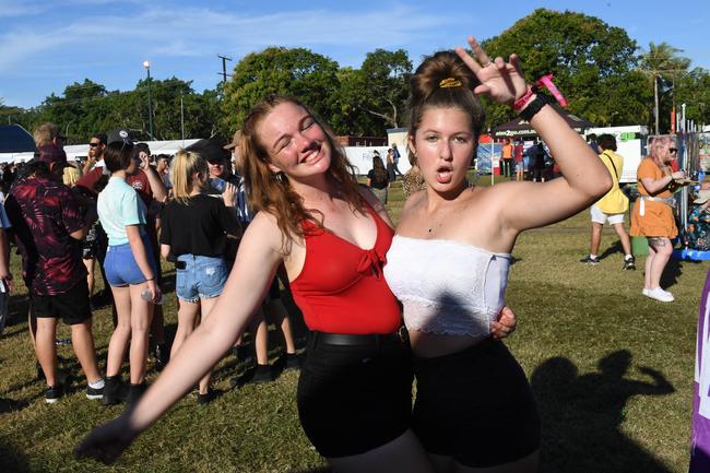 Bass in the Grass 2019, Taliah Dempsey-Haalu, Jade Ehrlich. Pic Katrina Bridgeford.