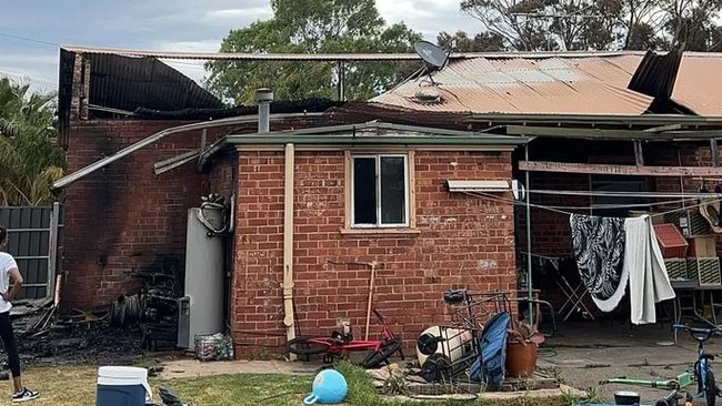 The fire ripped through their Seaton home last weekend. Picture: Supplied