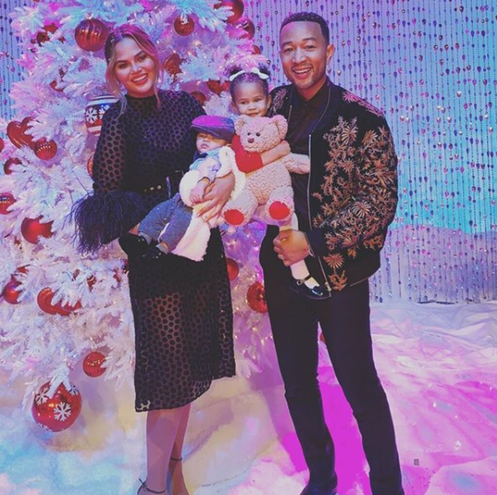 Chrissy Teigen and John Legend welcomed son Miles in May and BabyCenter think his name, as well as both of theirs, will see a surge in popularity as a result. Picture: Instagram/ChrissyTeigen