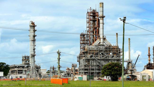 The Lytton refinery in Brisbane. Picture: Richard Walker