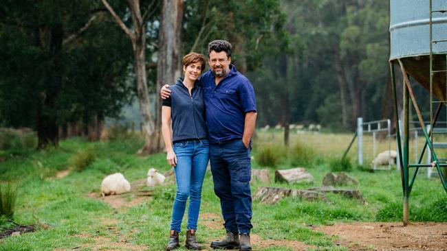 Michael and Cressida Cains from Pecora Dairy at Robertson in NSW.