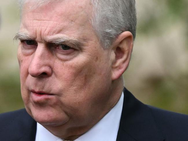 Britain's Prince Andrew, Duke of York, is running out of time at Royal Lodge. Picture: Justin Tallis / AFP