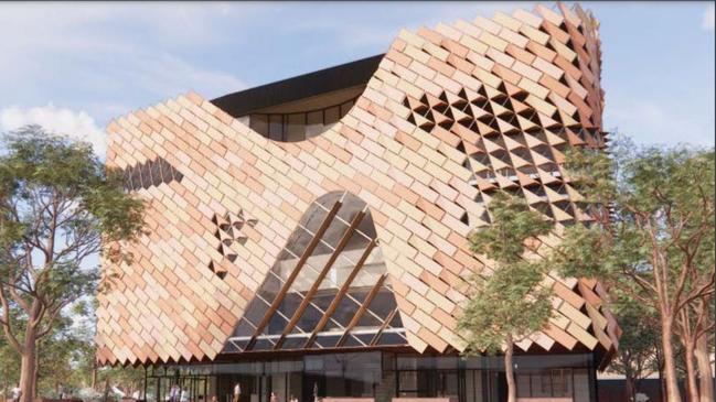 The new design for the National Aboriginal Art Gallery