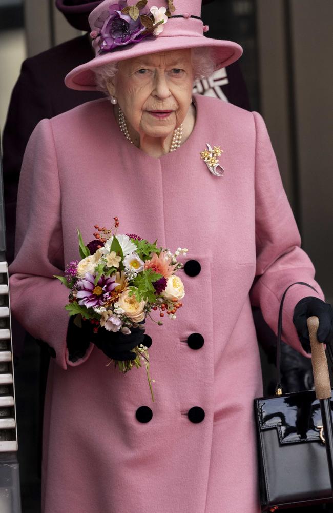 The Queen’s engagements will be ‘significantly curtailed’ going forward. Picture: Mark Cuthbert/UK Press via Getty Images