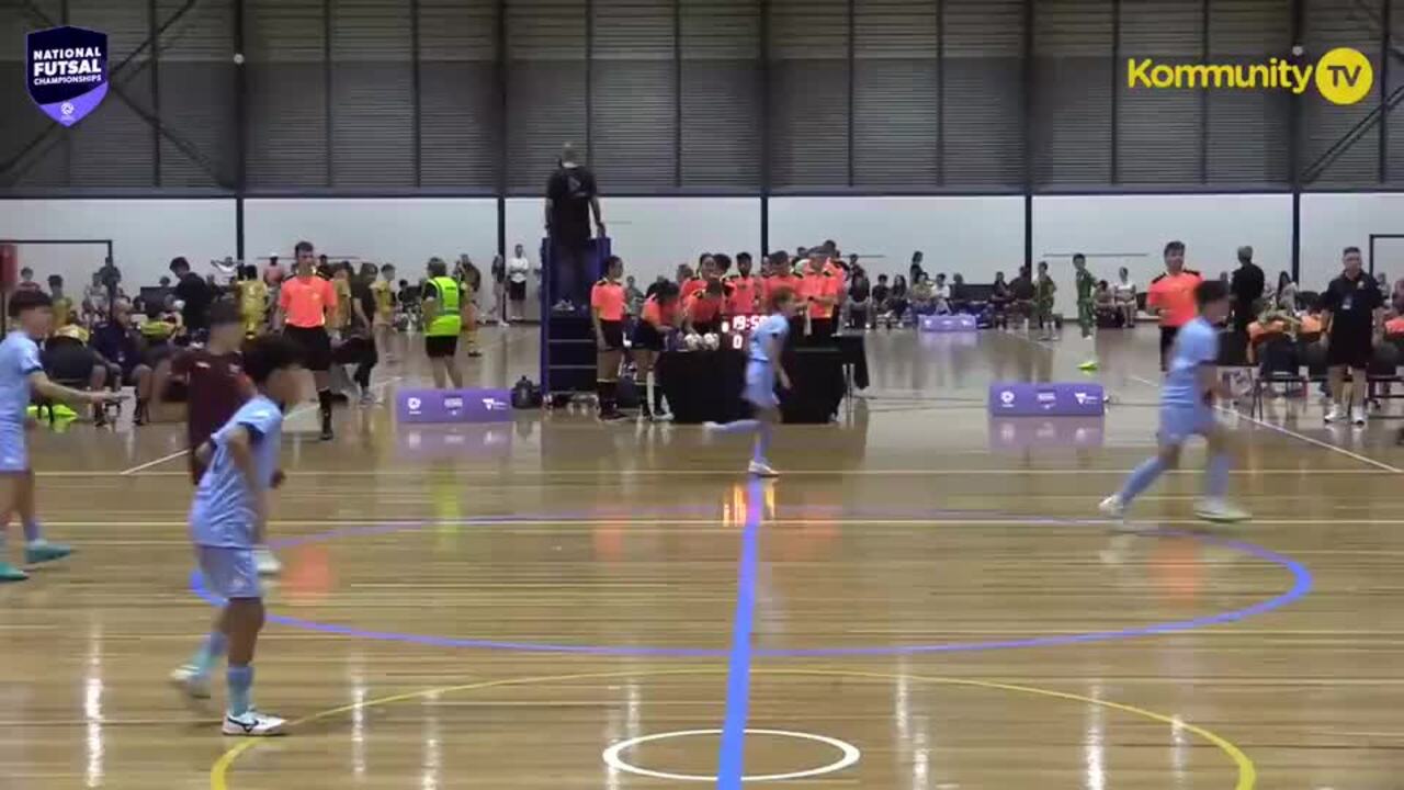 Replay: Football South Australia v Football Queensland White (U12 Boys) - 2025 National Futsal Championships Day 1