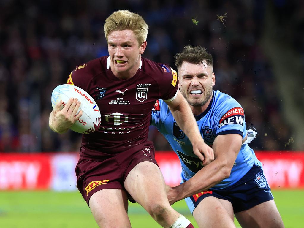 Tom Dearden surprised himself by making Queensland’s Origin side this year. Picture: Adam Head