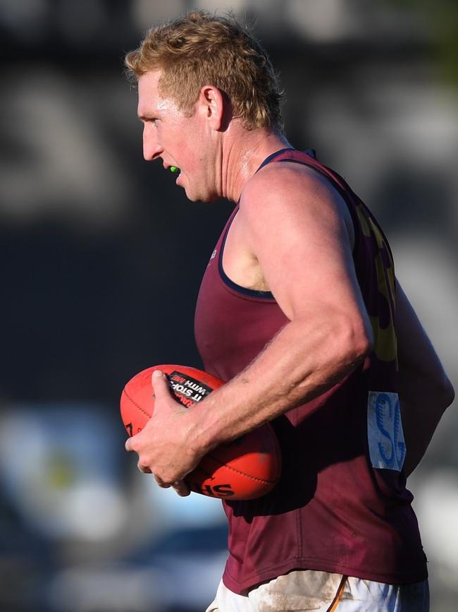 Palm Beach Currumbin Lions QAFL player Jon Croad. Pictures: Highflyer Images