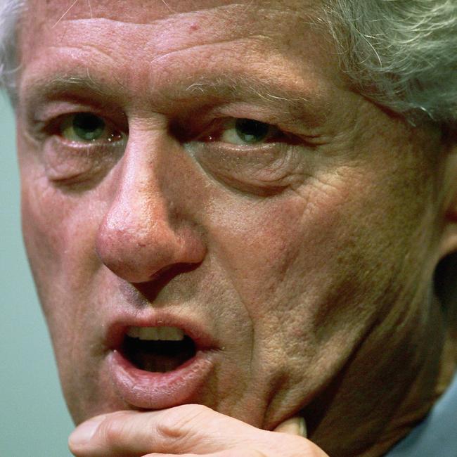 Jeffrey Epstein once said that former President Bill Clinton “likes them young,” a victim of the dead sex offender testified in a deposition unsealed today. Picture: Ian Waldie/Getty