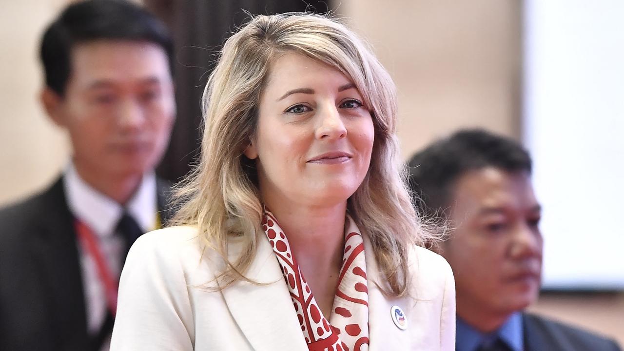 Minister Melanie Joly is another possible contender for the Liberal leadership. Picture: Sai Aung Main/AFP