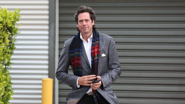 The man most favoured to lead Racing Victoria, former AFL boss Gillon McLachlan. Picture: Brendan Beckett