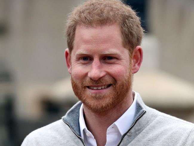 (FILES) In this file photo Britain's Prince Harry, Duke of Sussex, speaks to members of the media at Windsor Castle in Windsor, west of London on May 6, 2019, following the announcement that his wife, Britain's Meghan, Duchess of Sussex has given birth to a son. - Britain's Prince Harry on March 23, 2021 became the first chief "impact officer" of a San Francisco startup that combines coaching and computing to sharpen the mental fitness of employees. As a member of the BetterUp team, the Duke of Sussex will champion the importance of maximizing human potential worldwide, according to chief executive Alexi Robichaux. (Photo by Steve Parsons / POOL / AFP)