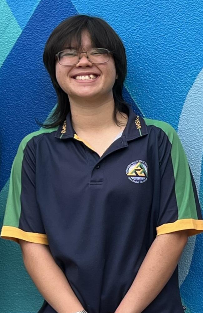 Narangba Valley State High School top Year 12 students Renee Moss. Picture: supplied