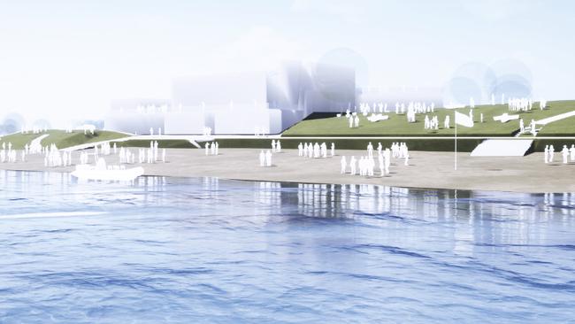 Concept image of the redevelopment of the Torquay SLSC. Picture: supplied