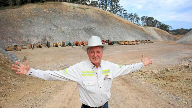 VISIONARY: Peter Shadforth's civil engineering firm has grown enormously. Picture: Cade Mooney