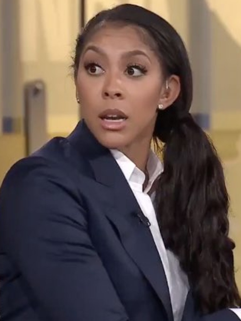 Candace Parker on TNT. Photo: Supplied.