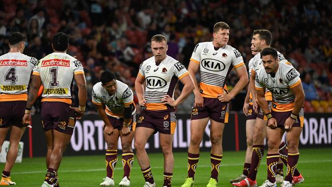 The Broncos could be the first to lose 18 games in a season since 1988. Picture: NRL Images.