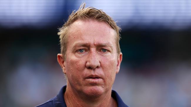 Pressure is mounting on Trent Robinson and the Roosters may have no choice but to conduct a full review into their roster if they miss finals in 2023. Picture: Getty Images.