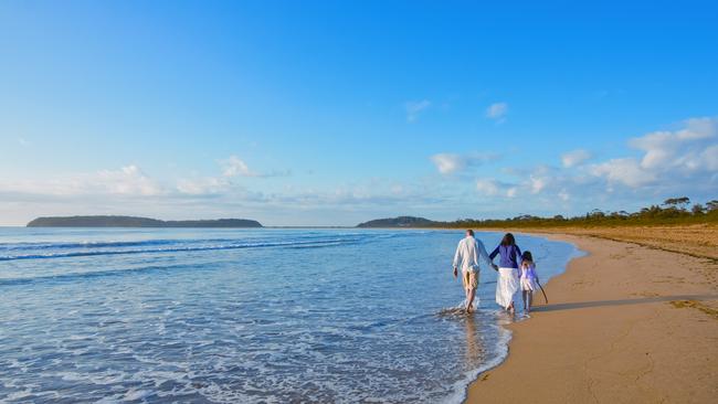 The proposed subdivision will be just hundreds of metres from North Broulee Beach in the Eurobodalla. Picture: Supplied