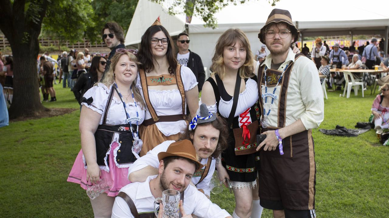 Oktoberfest in the Gardens. 5th October 2024. Picture: Brett Hartwig