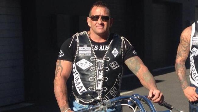 Mongols bikie Shane Bowden. Picture: Supplied