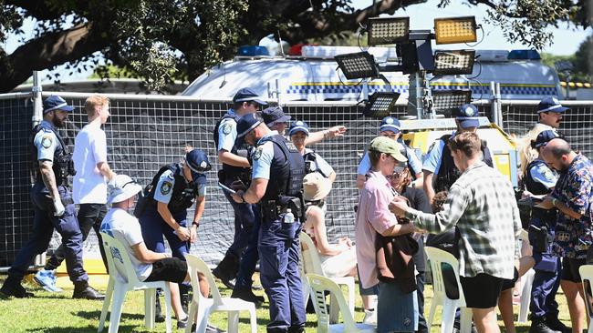 Festival organisers pay for the police presence at events.