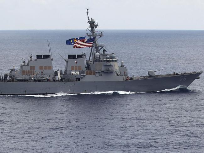 USS John S McCain: US warship collides with ship near Singapore | news ...