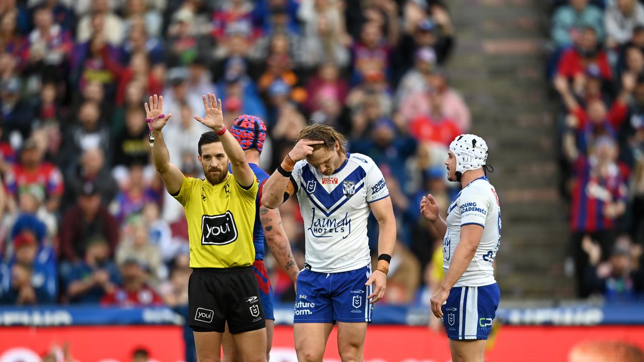 Sin bins have increased 10-fold in the last decade, and Wayne Bennett warns it is turning fans off the game. Picture: NRL Photos.