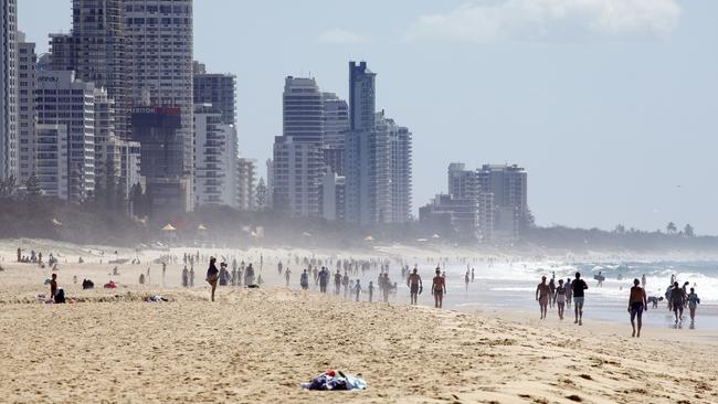 A day at the beach if off limits this Easter. Picture: Tertius Pickard